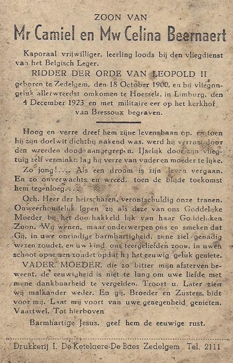 rouwprentje